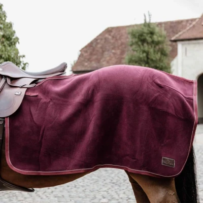 Abbildung von Kentucky Ausreitdecke Quadratisch Heavy Fleece Bordeaux L
