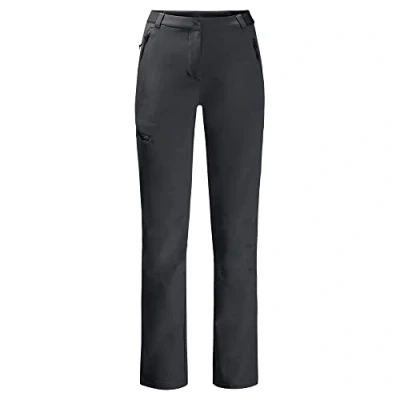 Abbildung von Jack Wolfskin Damen Geigelstein Pants Wanderhose, Schwarz, 40L EU