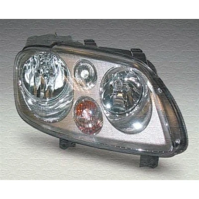 Abbildung von MAGNETI MARELLI 710301205202 Scheinwerfer rechts H7 Halogen für Rechtsverkehr mit Stellmotor LWR VOLKSWAGEN: Touran I