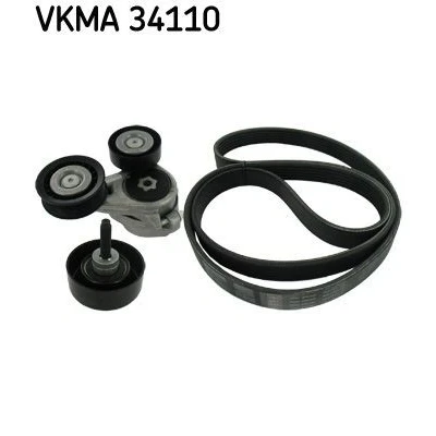 Abbildung von SKF VKMA 34110 Keilrippenriemensatz FORD: Focus 2, 2 Kombi, C Max
