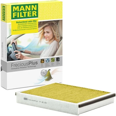 Abbildung von MANN FILTER FP 25 007 Innenraumfilter FORD: KUGA 2, Grand C Max, FOCUS 3 Turnier, VOLVO: V40 Hatchback, Box Body / Hatchback