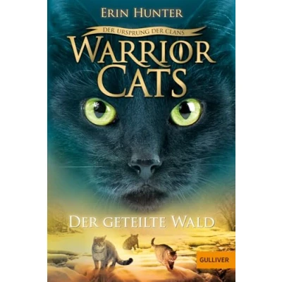 Abbildung von Warrior Cats Der Ursprung Clans. geteilte Wald: Staffel V, Band 5