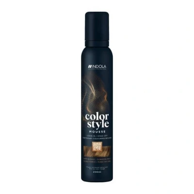 Abbildung von Indola Color Style Mousse 200 ml Dark Blonde