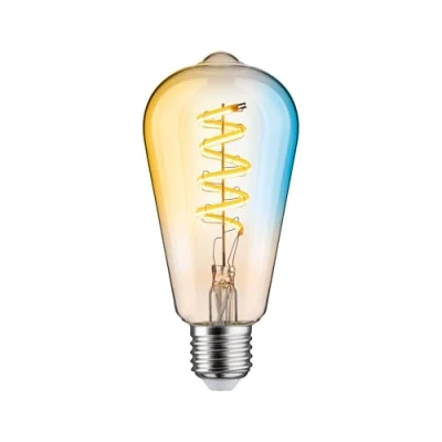 Abbildung von Paulmann LED Leuchtmittel »Smart Filament ST64 600lm 2200K 5500K gold 230V«, 1 St.