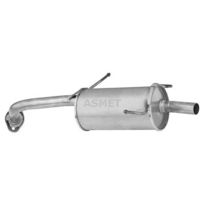 Abbildung von ASMET 14.013 Endschalldämpfer NISSAN: MICRA 2