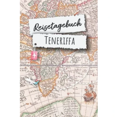 Abbildung von Reisetagebuch Teneriffa: Urlaubstagebuch,Spanien Reise,Urlaubsreise Logbuch für 40 Reisetage Reiseerinnerungen und Sehenswürdigkeiten,Rundreise ... Geschenk Notizbuch, Abschiedsgeschenk