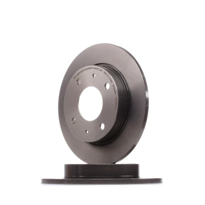 Abbildung von BREMBO COATED DISC LINE 08.A607.11 Bremsscheibe 250 10 4 voll beschichtet hochgekohlt MITSUBISHI: COLT VI CZC Convertible, 6, SMART: Forfour I
