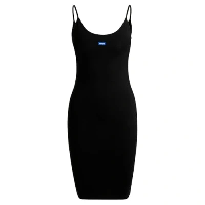 Abbildung von HUGO Narya Jerseykleid, Damen, Größe: Medium, Black