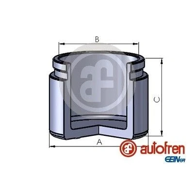 Abbildung von AUTOFREN SEINSA D025677 Kolben, Bremssattel 48 Vorderachse LADA