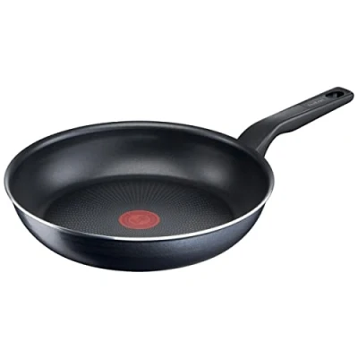 Abbildung von Tefal C38502 XL Force Bratpfanne 20 cm Antihaftversiegelung widerstandsfähig robust Thermo Signal Diffusion Base Pfannenboden extragroße Form stabiler Griff NICHT induktionsgeeignet