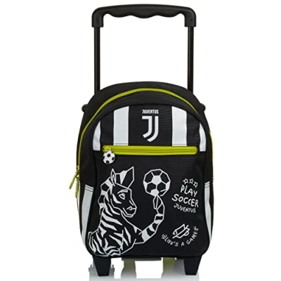 Abbildung von Juventus Kleiner Trolley Future Legacy, schwarz und weiß, für Kinderzimmer Reisen