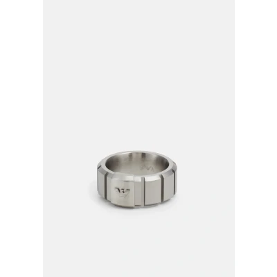 Abbildung von Emporio Armani Ring silvercoloured, Herren, Größe: 59/60, Silver coloured