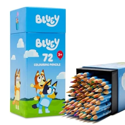 Abbildung von BlueY 72 Stifte Buntstifte Box Grenzenlose Kreativität für Kinder ab 3 Jahren Sicheres, farbenfrohes Malerlebnis