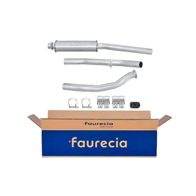 Abbildung von HELLA 8LC 366 025 091 Mittelschalldämpfer mitte mit Anbauteilen PEUGEOT: 206 SW, Hatchback