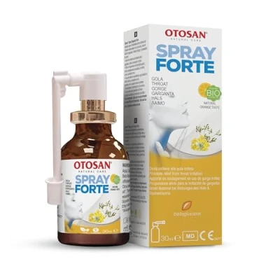 Abbildung von Otosan Hals und Rachenspray Forte