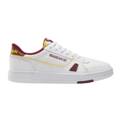 Abbildung von Reebok Classic LT Court Unisex Sneaker low, Größe: 43, White/richmaroon/fiercegold Leder und textil