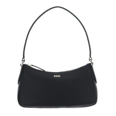 Abbildung von BOSS Alyce S HOBO Handtasche, Damen, Größe: One Size, Black