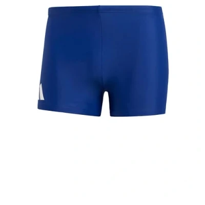 Abbildung von adidas Herren Solid Swim Trunks Badehose, Dark Blue/White, 26