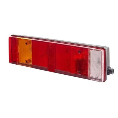 Abbildung von HELLA 2VD 008 204 251 Rückleuchte links P21W, R5W schwarz 12, 24 ohne Glühlampen mit Lampenträger
