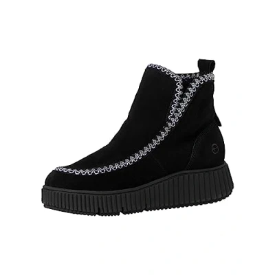 Abbildung von Tamaris Damen Boots Leder Winter gefüttert; BLACK/schwarz; 36 EU