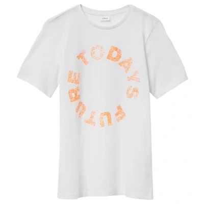 Abbildung von s.Oliver Junior Jungen 2164622 T Shirt, Weiß, 170/176 cm