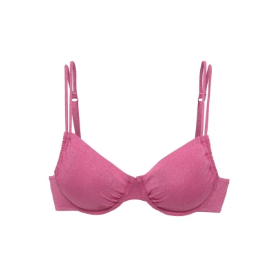 Abbildung von Lascana Bikinitop, Damen, Größe: 38xC, Pink