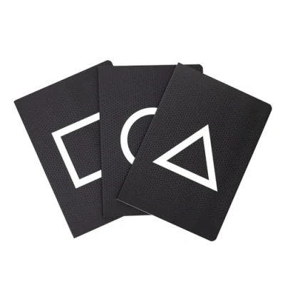 Abbildung von Grupo Erik 3er Pack Notizbücher A5 Squid Game Notizbuch klein 1 Liniert Dotted Blanko Notizblock Merch