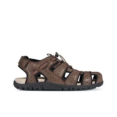 Abbildung von Geox Herren Uomo Sandal Strada B Sandalen, Braun, 39 EU