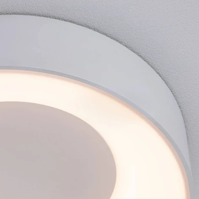 Abbildung von Paulmann 78946 LED Deckenleuchte Casca IP44 White Switch 2300lm 230V 16W Weiß rund dimmbar Metall, Kunststoff 3000 K