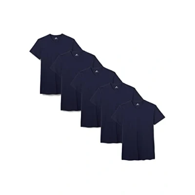 Abbildung von Lower East Herren LE156 T Shirt, Dunkelblau, XL (5er Pack)