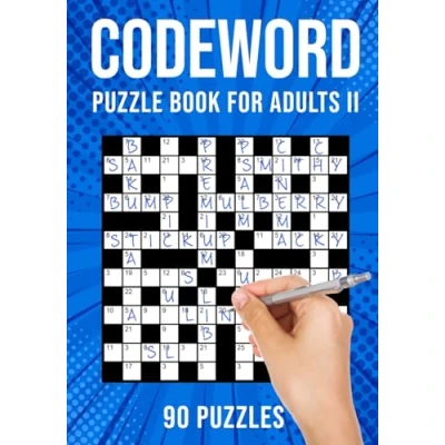 Abbildung von Codeword Puzzle Books for Adults II: Code Breaker / Word Puzzlebook 90 Puzzles (UK Version)