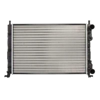 Abbildung von THERMOTEC D7F024TT Kühler, Motorkühlung Aluminium, Kunststoff 360 525 23 Schaltgetriebe Kühlrippen mechanisch gefügt