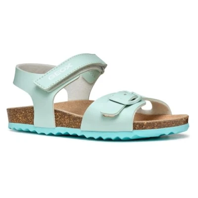 Abbildung von Geox Adriel GIRL Riemensandalette für Kinder, Größe: 30, Watersea Schuhe