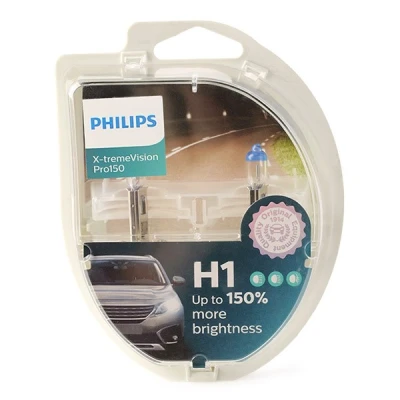 Abbildung von PHILIPS 12258XVPS2 Glühlampe, Fernscheinwerfer H1 12V 55W Halogen OPEL: Insignia A Sports Tourer, Signum CC, Saloon, AUDI: A6 C6 Saloon