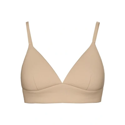 Abbildung von Pieces Pcnamee NOOS Triangel BH, Damen, Größe: Medium, Nude