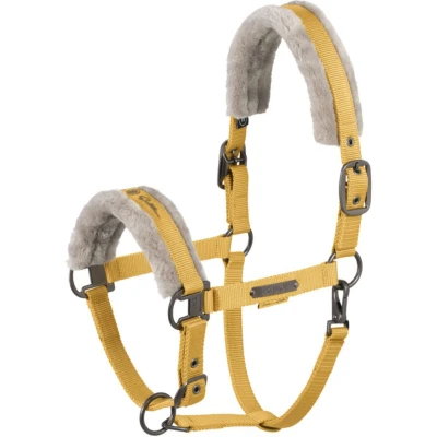 Abbildung von Eskadron Halfter Faux Fur Platinum &#039;25 Golden Yellow Pony Agradi.deVerkauft von Agradi