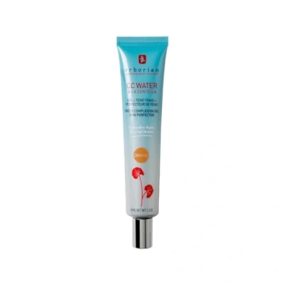 Abbildung von Erborian CC Water mit Centella Asiatica Leichte Creme Hyaluronsäure Die Feuchtigkeitsspendende Koreanische Gesichtspflege gleicht Hautunebenheiten aus für braune Haut: Karamell 40 ml