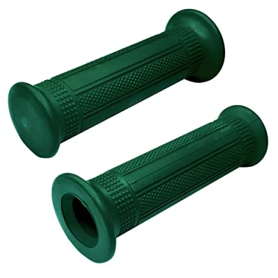 Abbildung von cyclingcolors motorrad lenkergriffe griffe 22mm (7/8&quot;) 24mm (1&quot;) universal roller moped anti rutsch motorradgriffe gummi (grün)