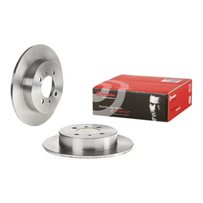 Abbildung von BREMBO 08.5443.40 Bremsscheibe 258 9 4 voll NISSAN: 100NX, Sunny 3, ALMERA 1
