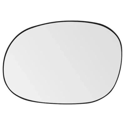 Abbildung von SENZEAL Spiegelglas Links Fahrerseite Beheizbar mit Trägerplatte für Citroen C2 C3 Pluriel Xsara Picasso Peugeot 1007 206 8151GE 8151GF Außenspiegel Glas Ersatz (Links)
