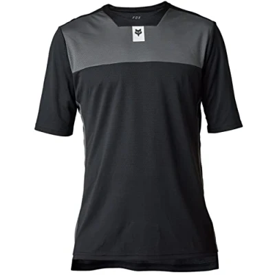 Abbildung von Fox Racing Men&#039;s Ranger Moth Jersey, Black, M