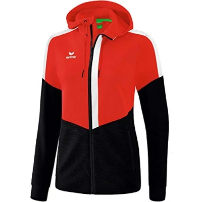 Abbildung von Erima Sweatjacke, Damen, Größe: 38, Red