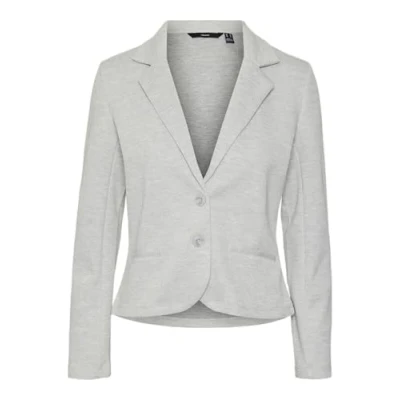 Abbildung von Vero Moda Vmemma Blazer, Damen, Größe: 36, Light grey melange