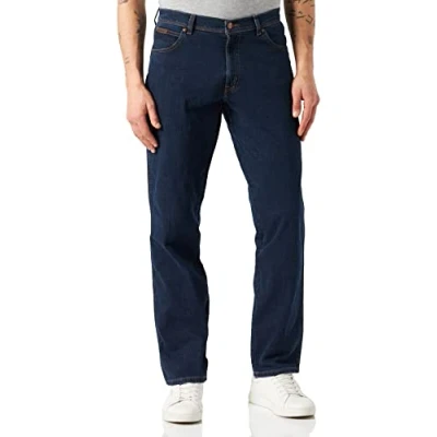Abbildung von Wrangler Herren Texas Slim Pants, Blue (Cross Game 11U), 38W / 30L