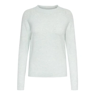 Abbildung von ONLY Damen ONLRICA Life L/S Pullover KNT NOOS 15204279, Mist Green/Melange, M