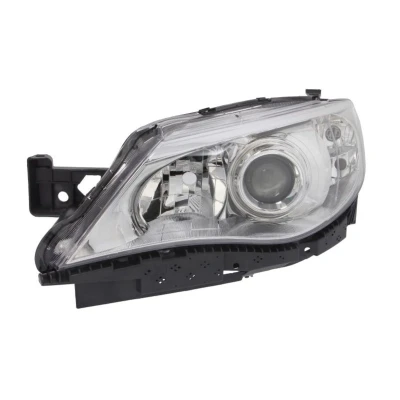 Abbildung von TYC 20 15918 05 2 Scheinwerfer links H7/HB3 chrom für Rechtsverkehr mit Elektromotor, Kabelsatz SUBARU: Impreza III Hatchback