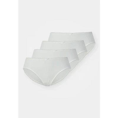 Abbildung von Lascana Vivance BY Jazzpants 4 PACK Slip, Damen, Größe: 48/50, Creme