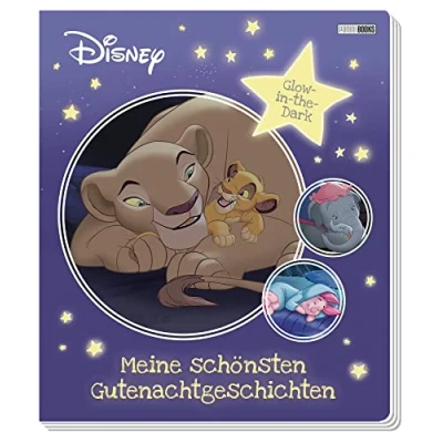 Abbildung von Disney Mix: Meine schönsten Gutenachtgeschichten: Pappbilderbuch mit Glow in the Dark Effekten auf jeder Seite