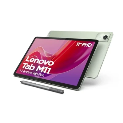 Abbildung von Lenovo Tab M11 Tablet 11&#039;&#039; WUXGA Touch Display MediaTek Helio G88 8GB RAM 128GB SSD Wi Fi Android 13 grün inkl Pen