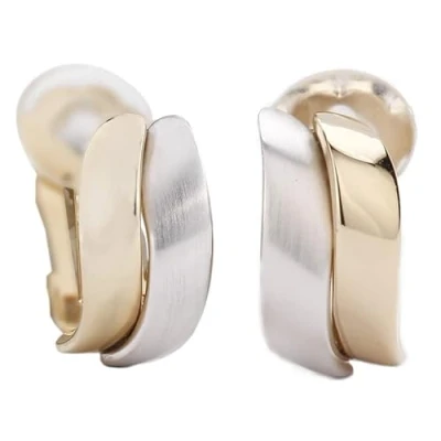 Abbildung von Traveller Ohrclip Damen matt/glänzend bicolor 155102